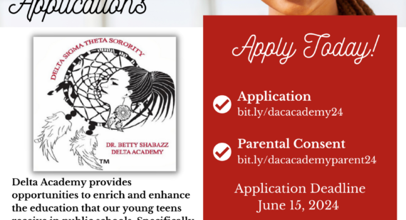 Delta Academy Application (due June 15)