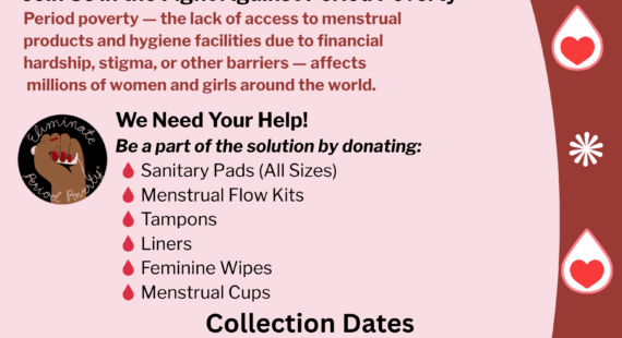  ‎Period Poverty Donation Drive